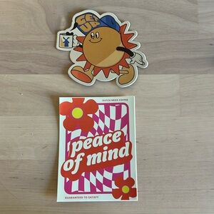 Dutch Bros stickers